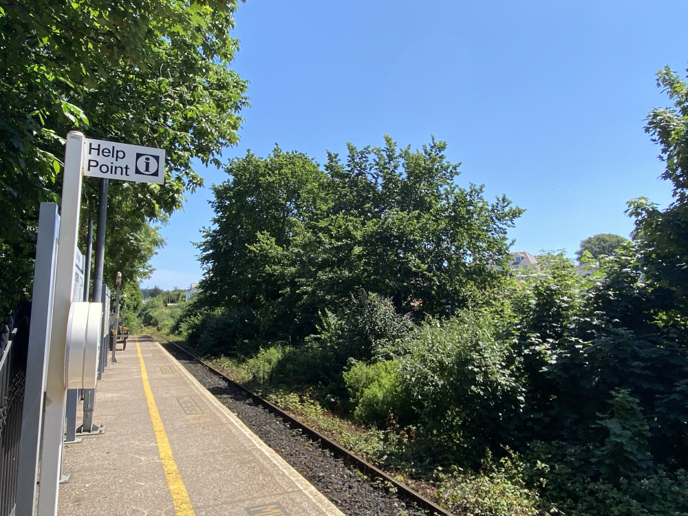 Rail strikes in Falmouth. 