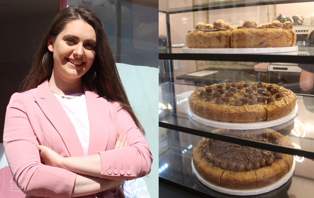 Hollie Williamson has opened her seven-days-a-week cakery in Macclesfield town centre. (Image - Alexander Greensmith / Macclesfield Nub News)