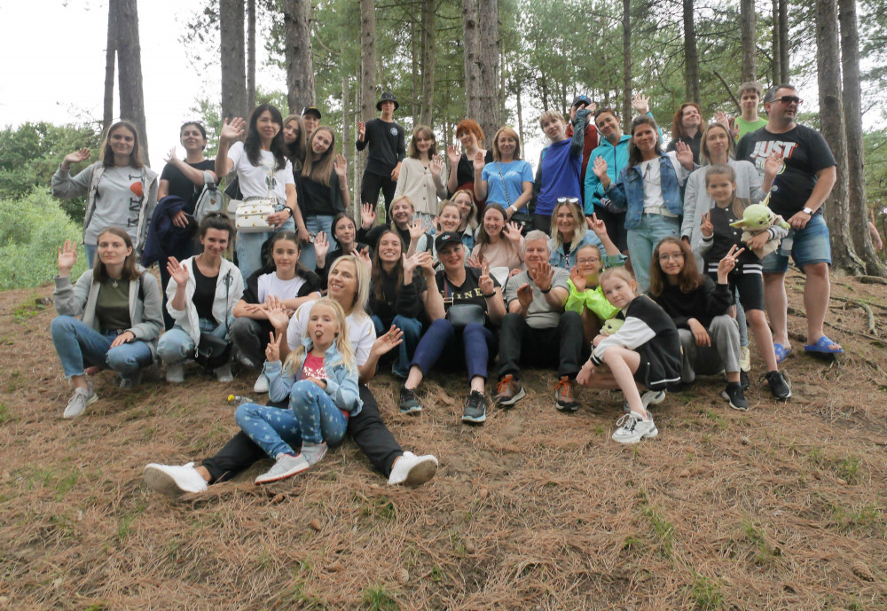 The unforgettable day out for the Ukrainians was organised by Congleton Area Ukrainian Support Network. (Image - Congleton Area Ukrainian Support Network / Vic Brown)