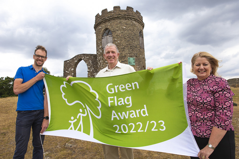 (L-R) James Dymond (Director of Bradgate Park Trust), David Lindley (Trustee), Deborah Taylor (Trustee)