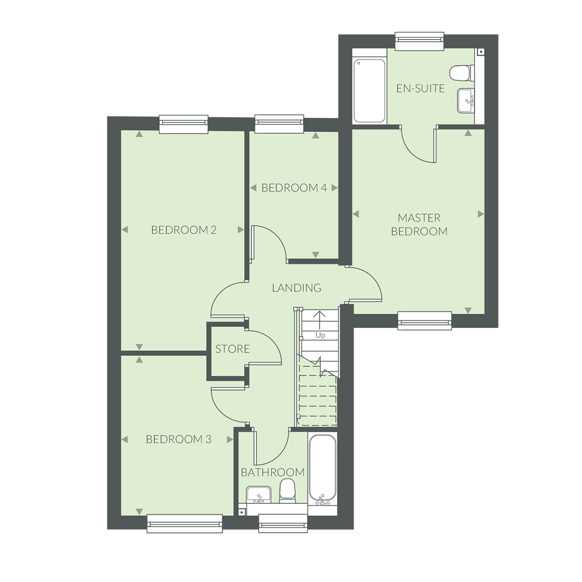 First floor plan 