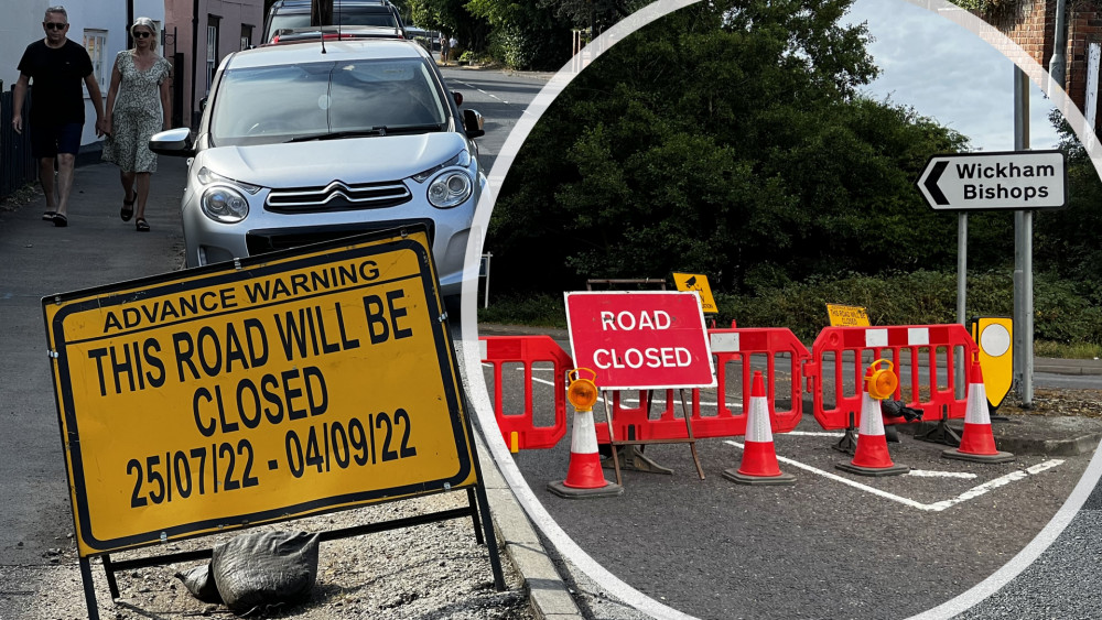 The works are being carried out to provide gas, electricity and water to the Westcombe Park residential development in Heybridge. (Photos: Ben Shahrabi)