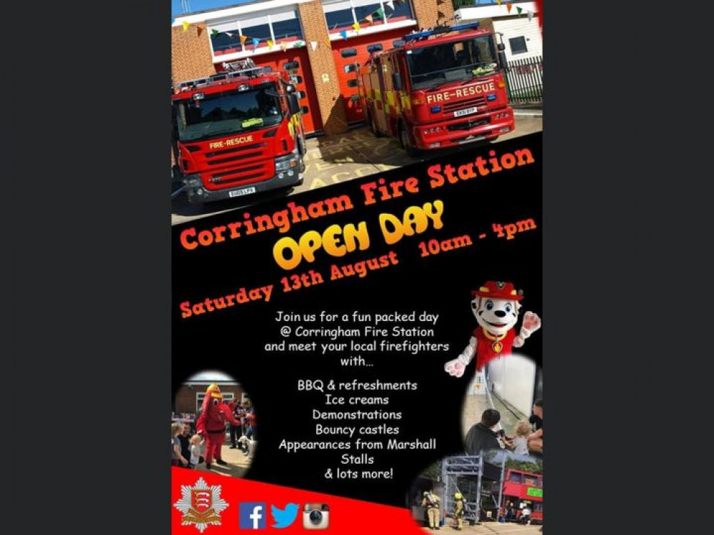 Corringham Fire Station open day