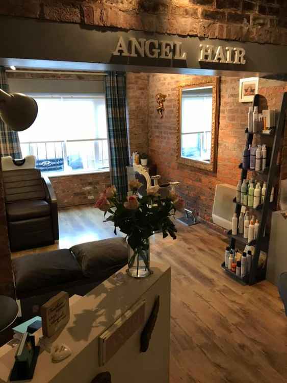 The Angel Hair salon is situated in the grounds of Castle Park