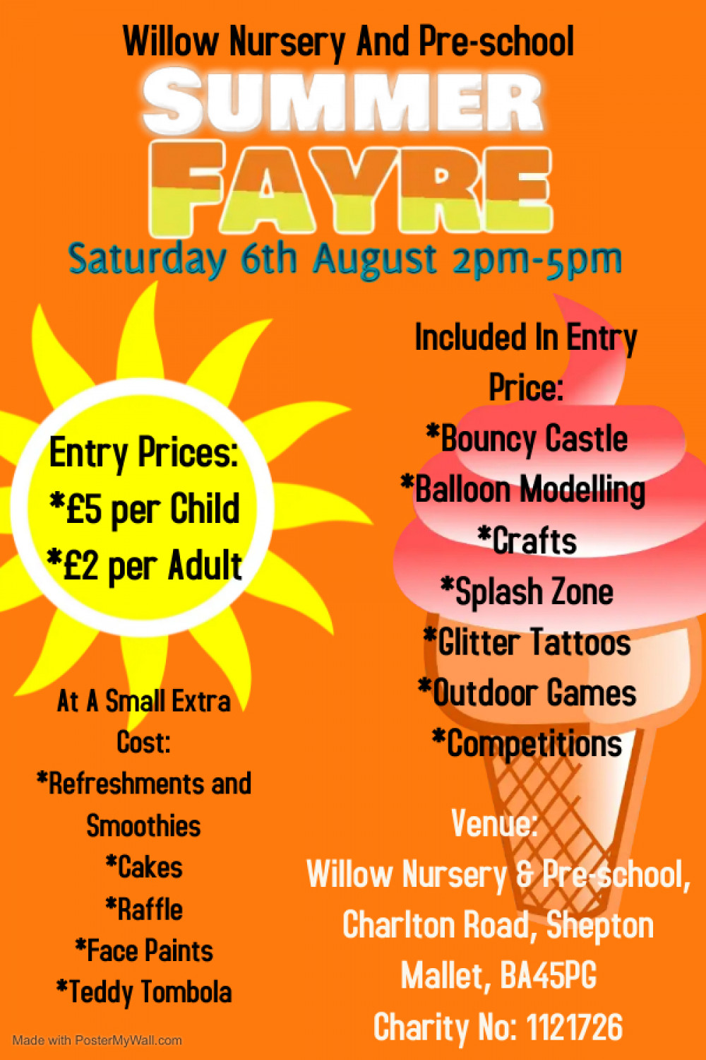 Willow Nursery and Pre-School Summer Fayre