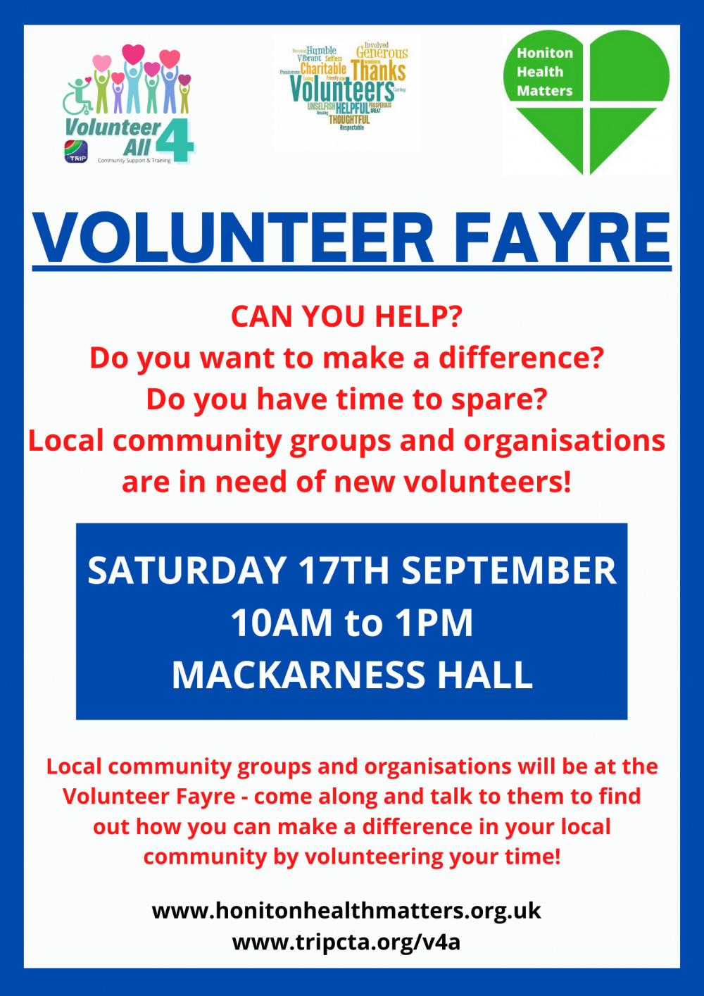 Volunteer Fayre