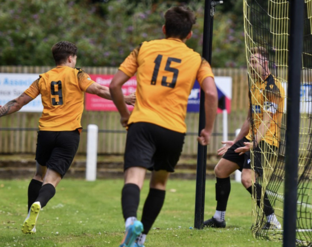 Bray-Evans wheels away in delight. Matt Friday/Cornwall Sports Media.