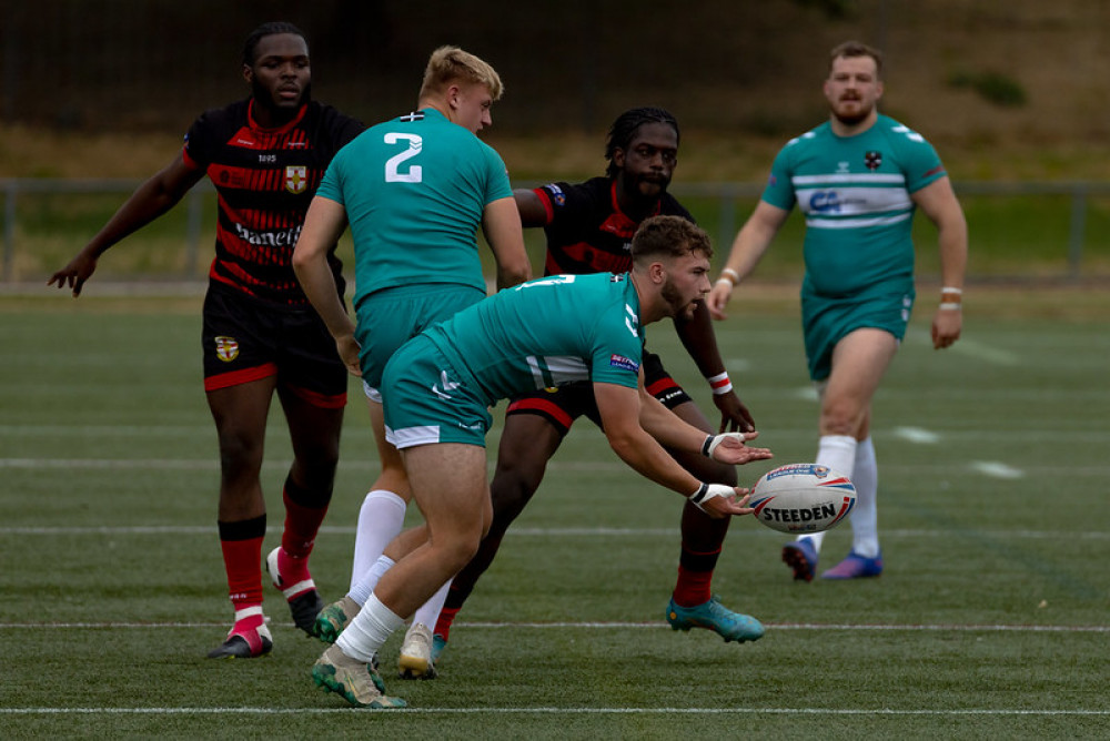 Cornwall’s Adam Rusling in action against London – Paul Cowan.