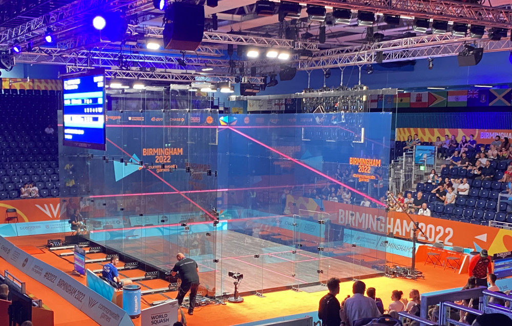 Sarah-Jane Perry has won all three of her games 3-0 so far (image by James Smith) Sarah-Jane Perry has won all three of her games 3-0 so far (image by James Smith)
