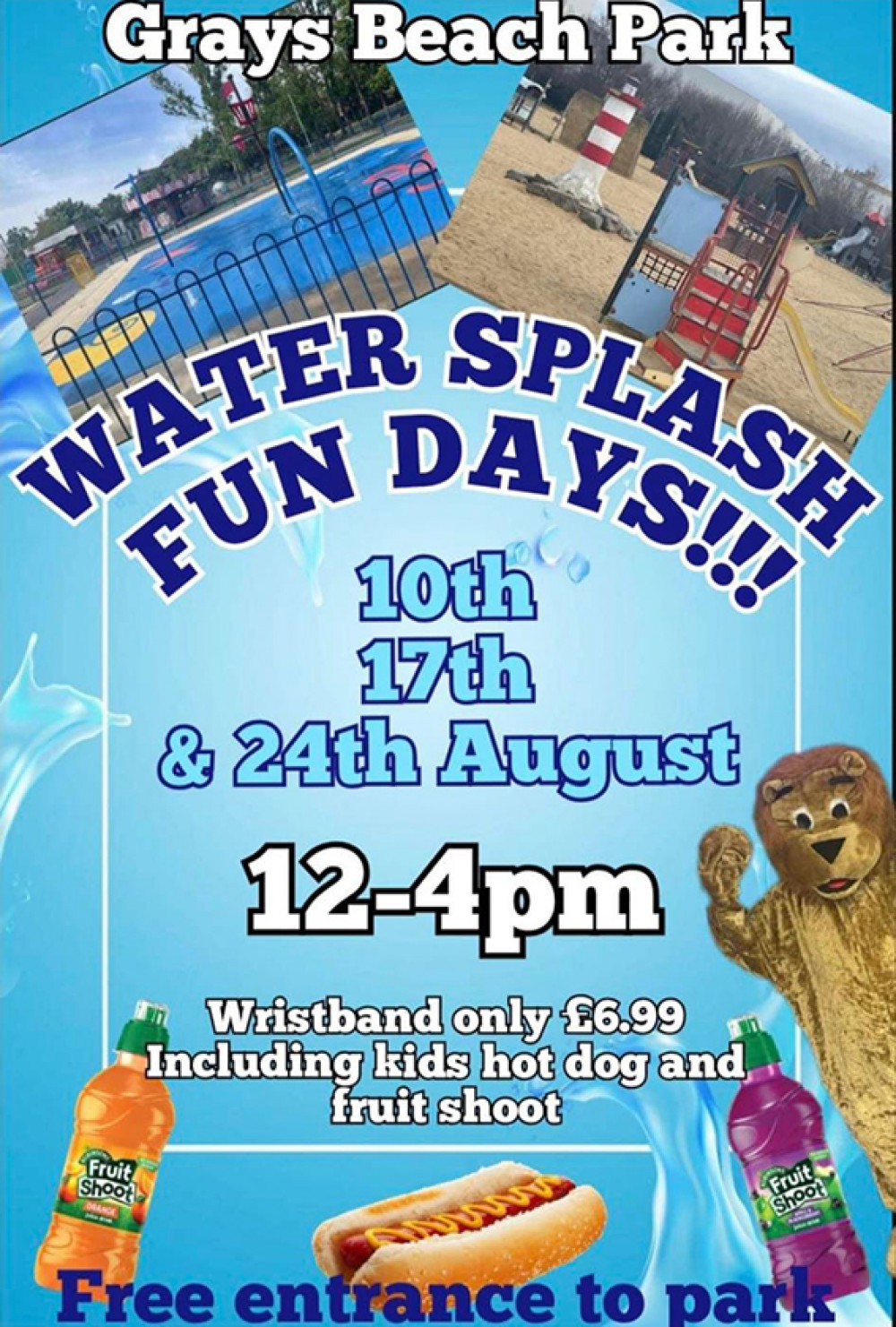 Water splash fun days