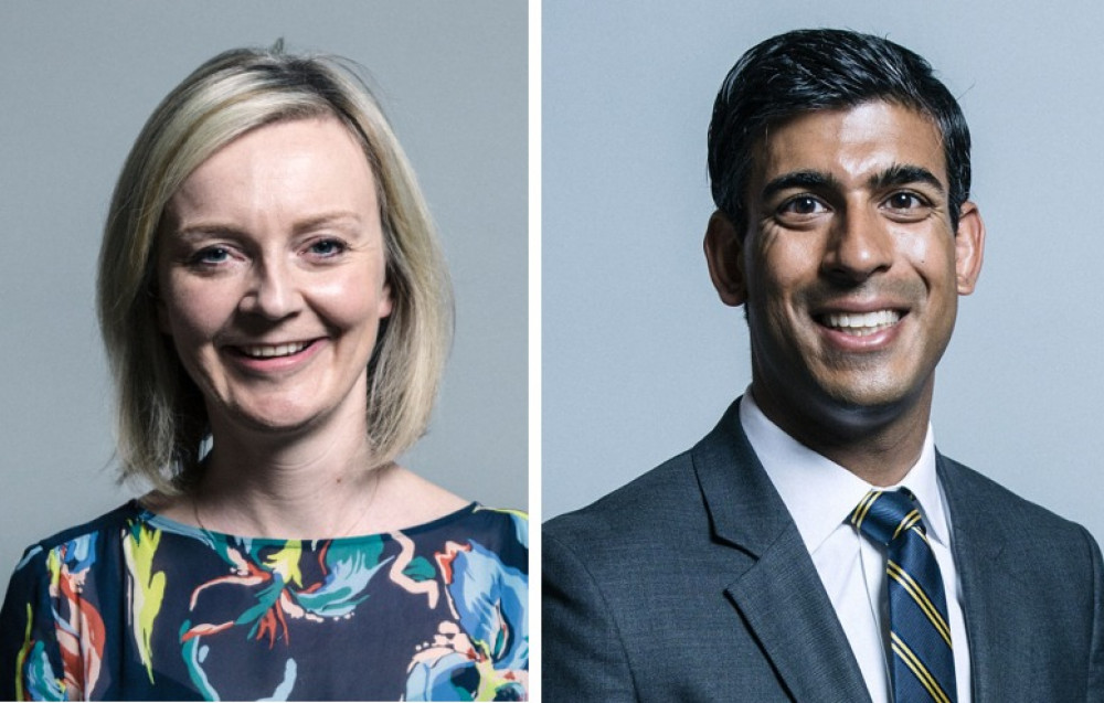 Liz Truss and Rishi Sunak have pledged to defeat Richard Foord in the next election (Image: Parliament)