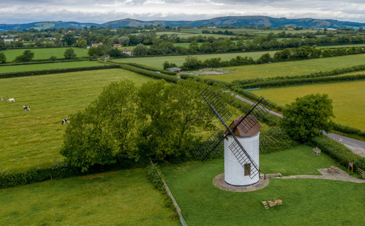 Ashton windmill in Wedmore