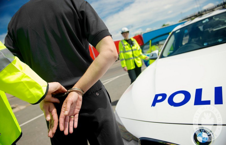 The 47=year-old man from Birmingham was arrested outside Kenilworth Railway Station yesterday (August 1)