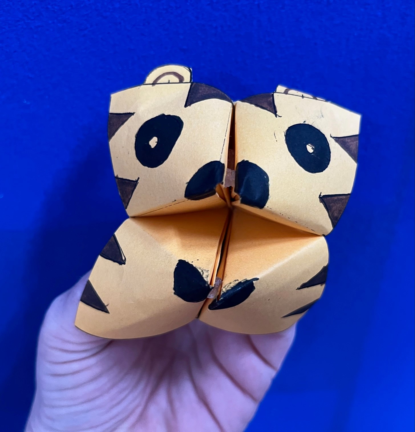 Zoo-themed crafts this week! Tiger
