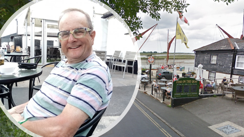 Timmy Mallett has traded his famous mallet for a paintbrush, as he tours the UK on his bike. (Photos: Dawn Asher and Google)