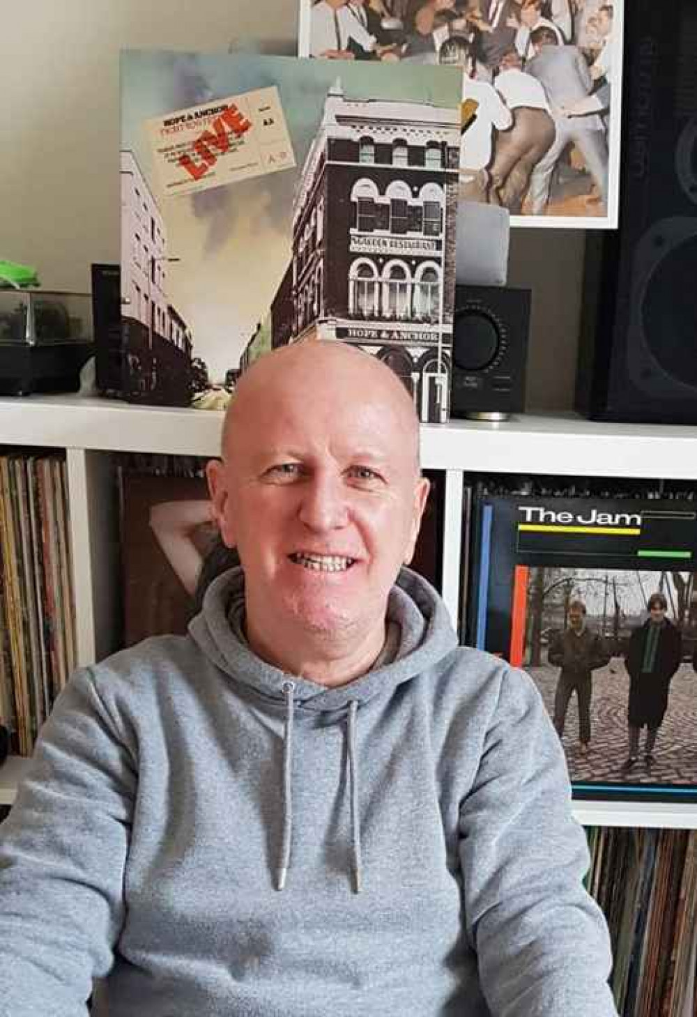 John Beddows who spent years in the music industry is staging his record fair this weekend.