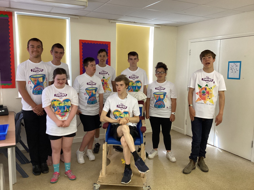 Awesome T-shirts designed by Critchill school students