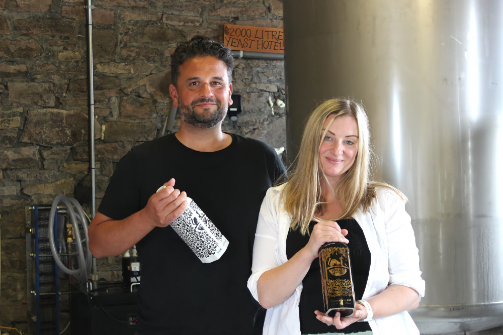 Karl and Lindsay Bond create gin with botanicals from Macclesfield Forest, and recently expanded into whisky. (Image - Alexander Greensmith / Macclesfield Nub News)