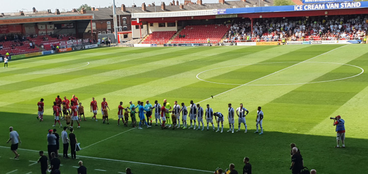 Crewe Alexandra host Harrogate Town this Saturday (August 6) - screening the Heart Of Rail film at halftime (Ryan Parker).