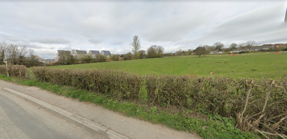 Proposed Site Of 29 Homes On The B3152 Station Road In Castle Cary. CREDIT: Google Maps. 