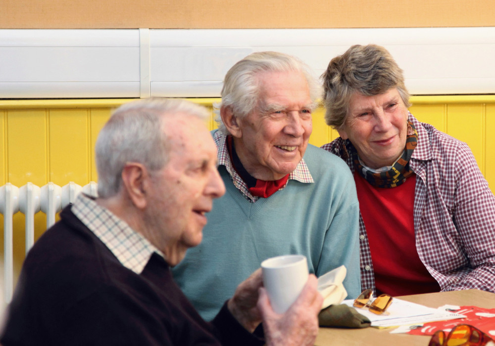 Macular Society members meet face-to-face (image courtesy of Macular Society Support Group)