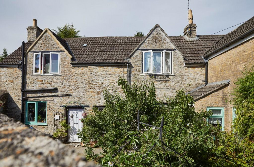 The large home in Frome was once two cottages