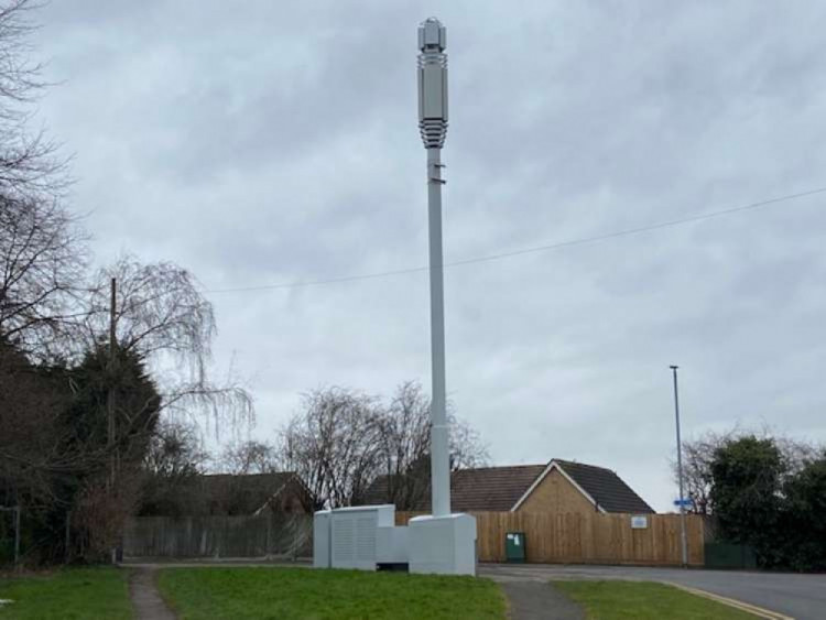 Plans were submitted by CK Hutchison Networks Ltd - which owns telecommunications and internet service provider Three (Image via Hucknall Nub News)