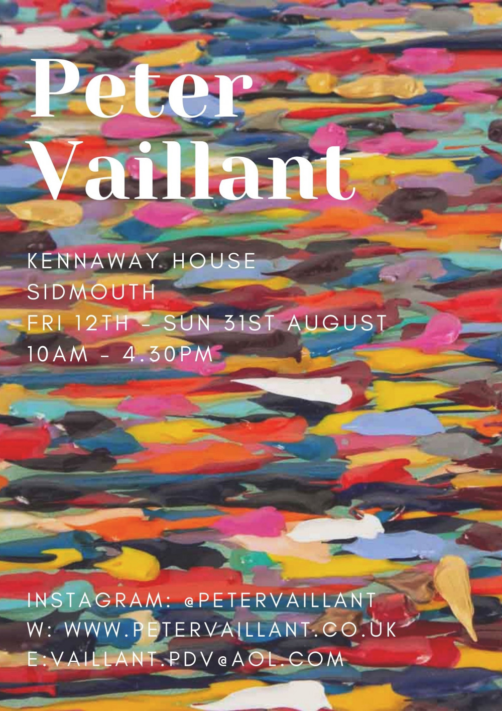 Peter Vaillant Abstract Art Exhibition