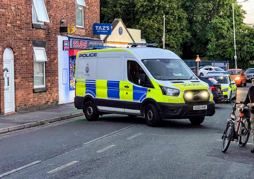 Police dealt with Sunday's incident on Middlewich Street, Crewe (Luke Kelly). 