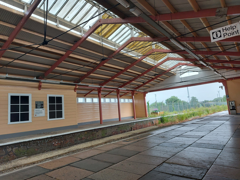 Frome station is served by SW trains and GWR