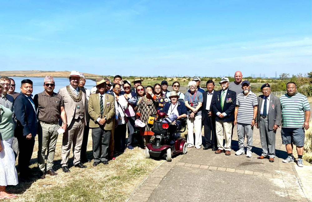 The recent Gurkha Community day at the centre. 
