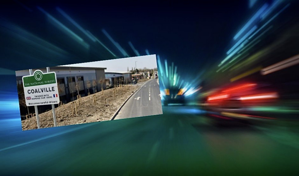 Police were called to the A511 (inset). Images: Instanstreetview.com/Dreamstime