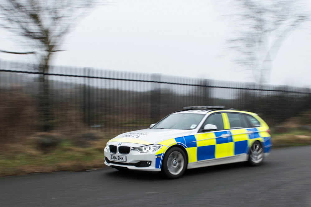 The incident happened near Cogan Spur on Friday, August 5. (Image credit: South Wales Police - Facebook)