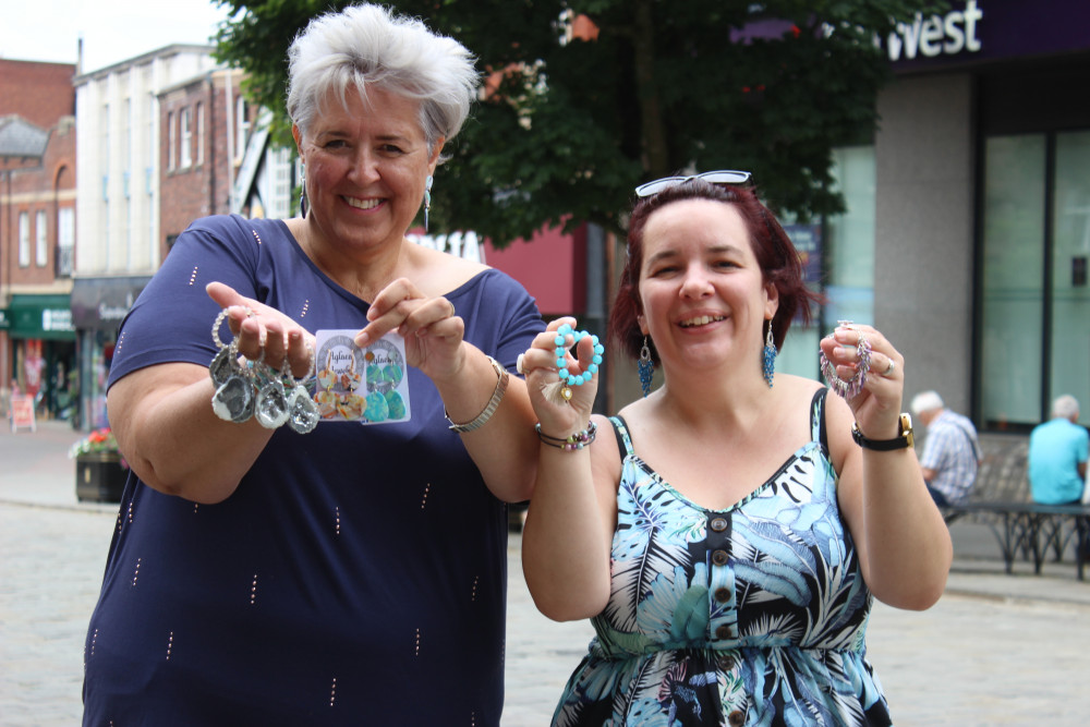 Mossley and West Heath residents Sonia Bailey and Jenny Drew respectively. (Image - Alexander Greensmith)