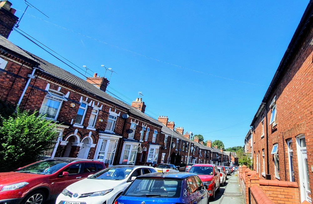 Crewe firefighters rushed to the incident on Walthall Street at 12:10pm this afternoon - August 12 (Ryan Parker).