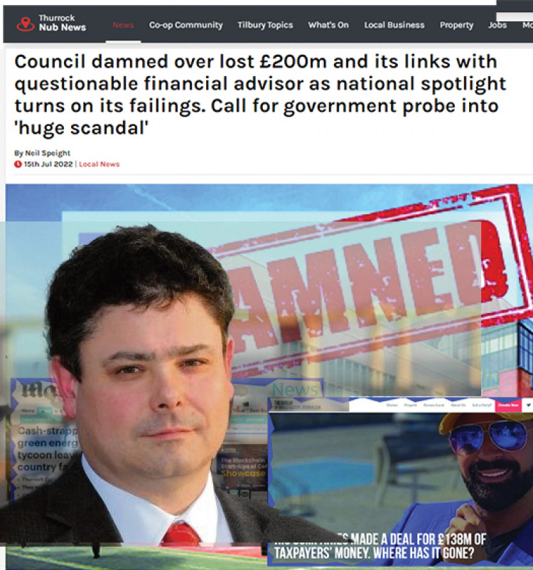 Cllr John Kent has taken a leading role in the latest legal move against Thurrock Council's obsession with secrecy.