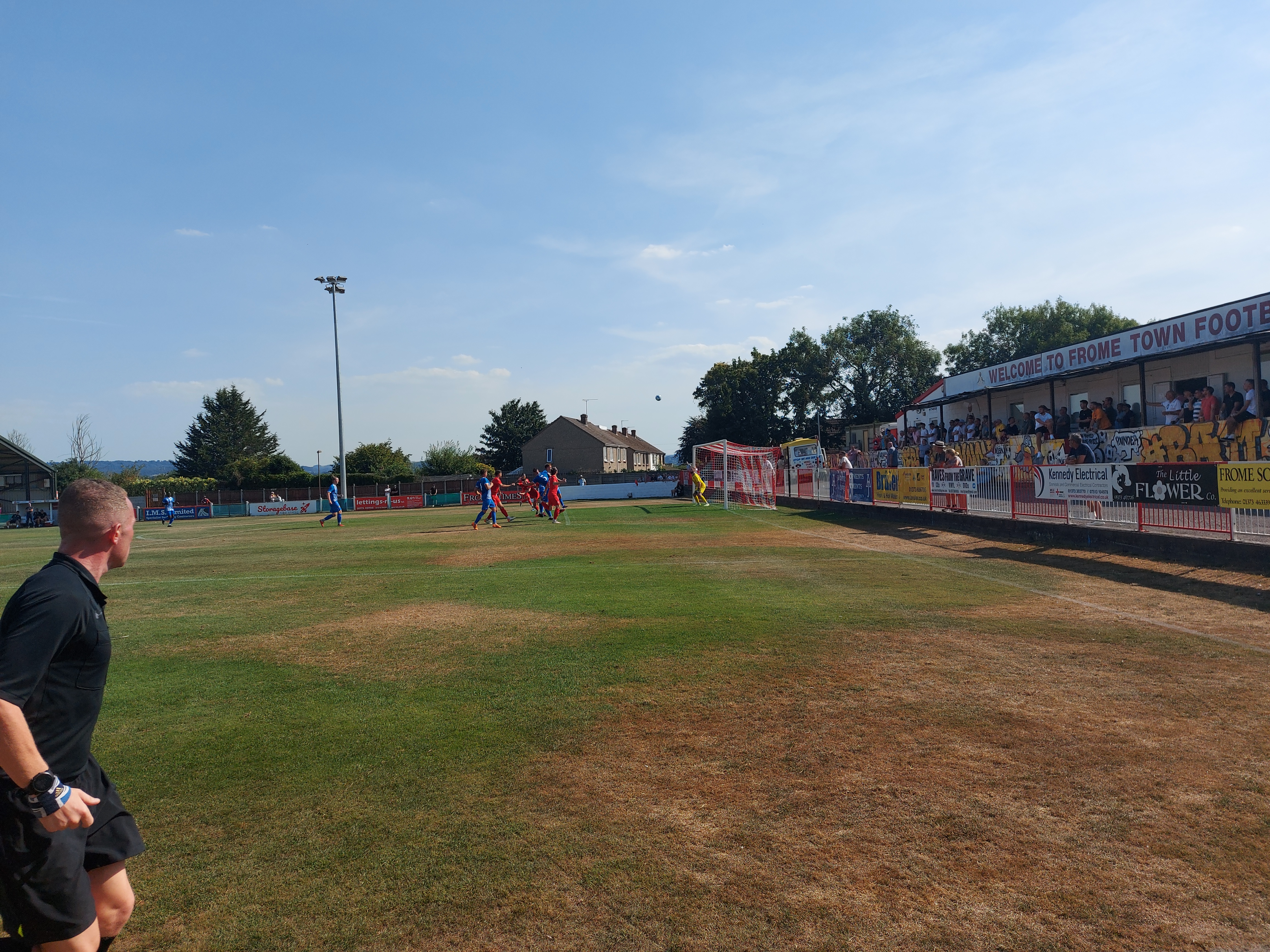 An earlier opportunity missed, but Frome Town FC did not disappoint