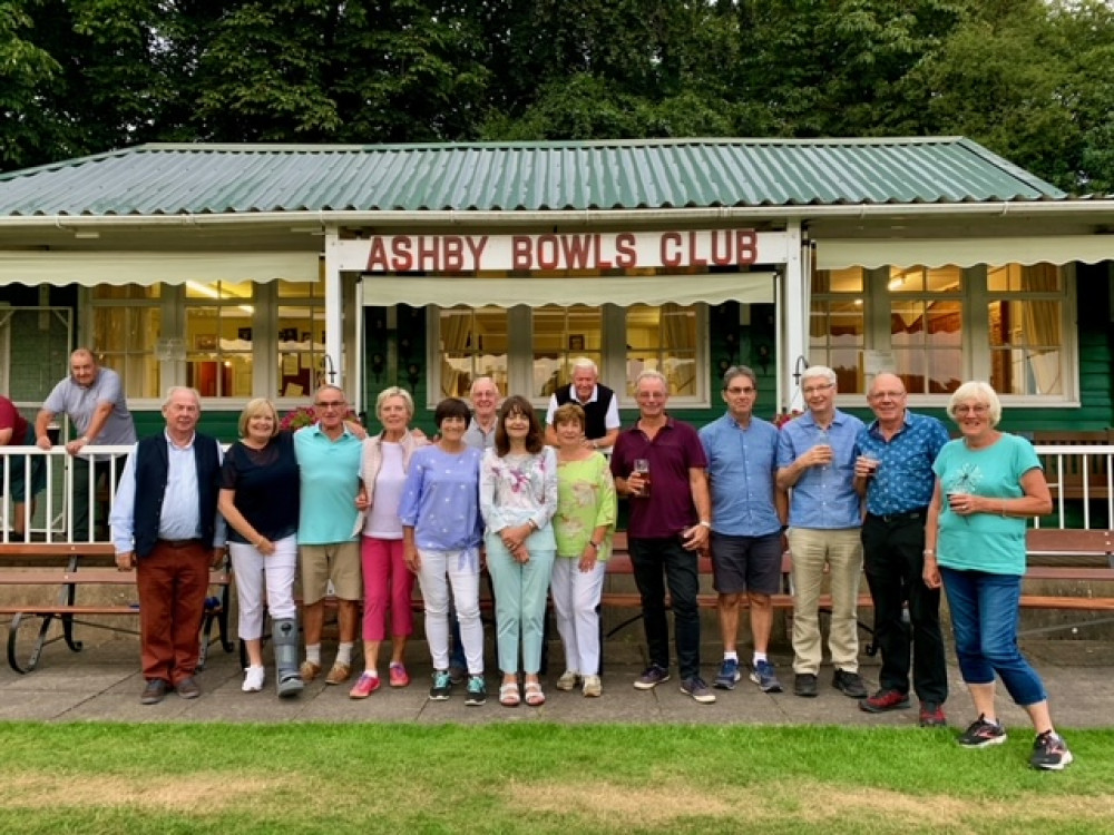 Ashby u3a members anticipating their bowls evening