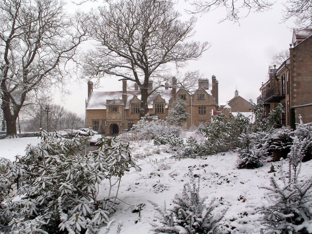 Rutland Hall Hotel in the snow