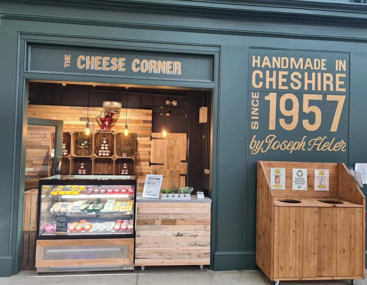 The Cheese Corner officially launches at Crewe Market Hall this Wednesday - August 17 (Crewe Market Hall).