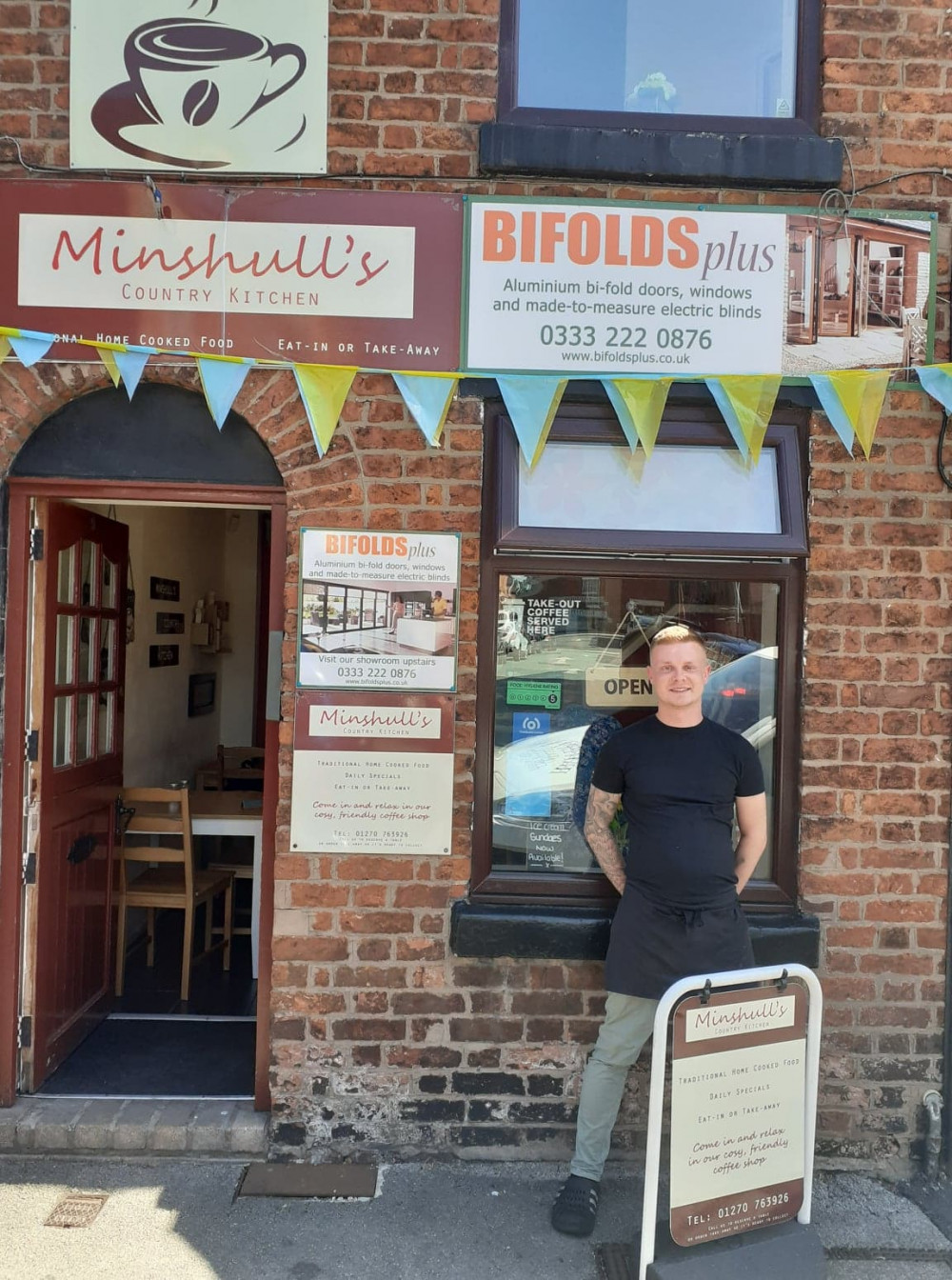 Mr Paul Minshull is closing down Minshull's County Kitchen, Sandbach, this Friday (August 19) - becoming a restaurant manager a Crewe pub (Nub News).