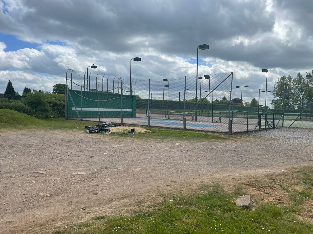 Kenilworth Tennis Squash and Croquet Club was given planning permission for the two courts in May (image supplied)