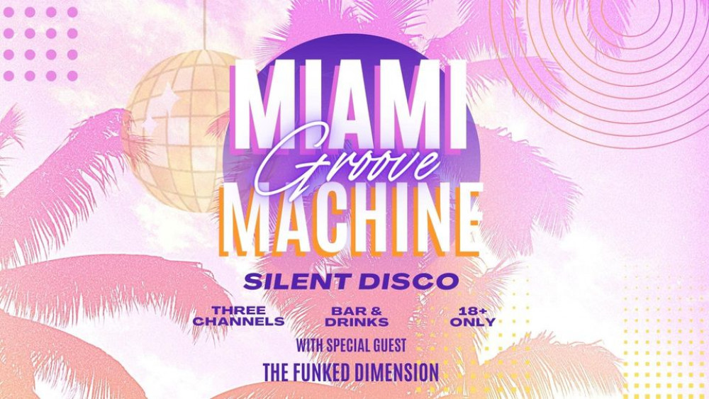 Miami Groove Machine Silent Disco