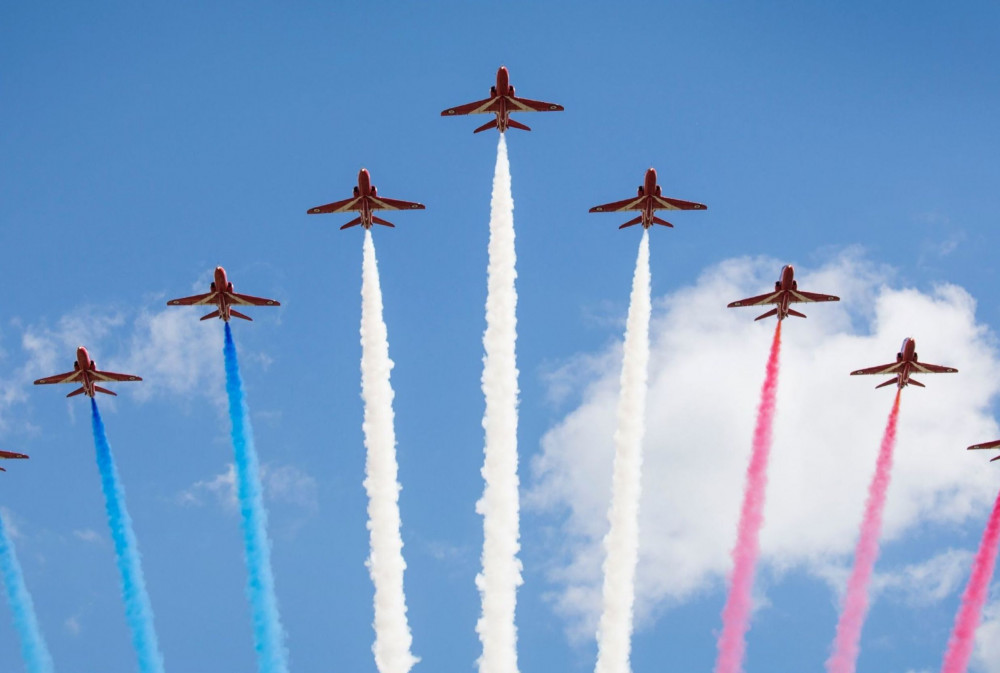 The Red Arrows (Sidmouth Town Council)