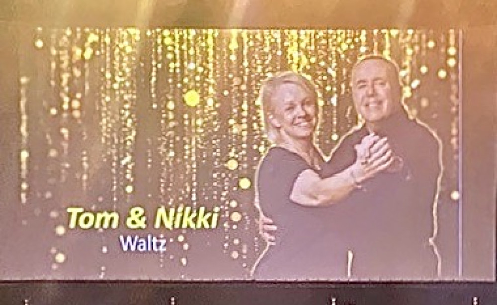 Nicki and Tom won the event with their Waltz