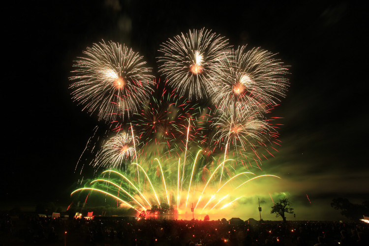 Join the team at Belvoir to celebrate their 14th Firework Champions (image courtesy of Belvoir Castle)