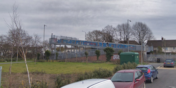 A view of the existing bridge from Ardmore Road.