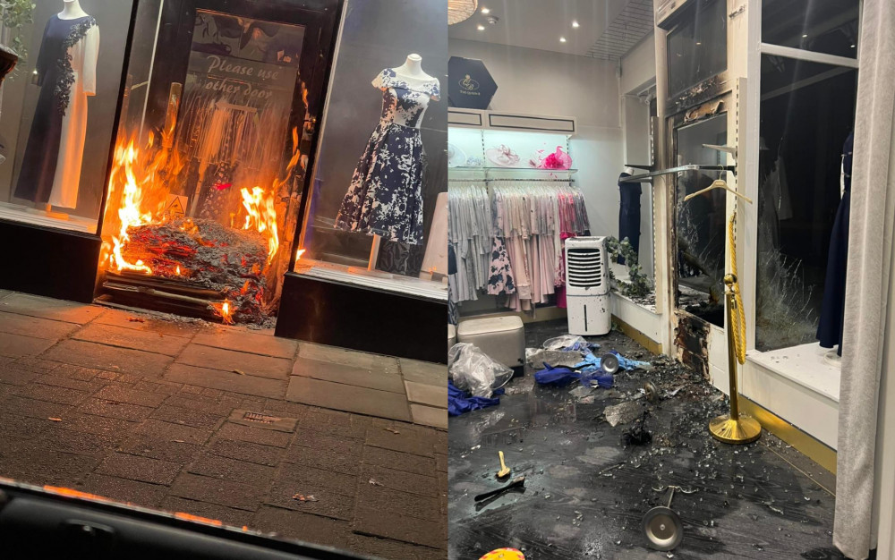 Firefighters respond to early morning blaze at Penarth boutique