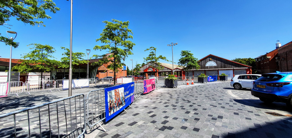 Crewe's Lyceum Square is set to be regenerated into an events and performance space in 2023 (Ryan Parker).