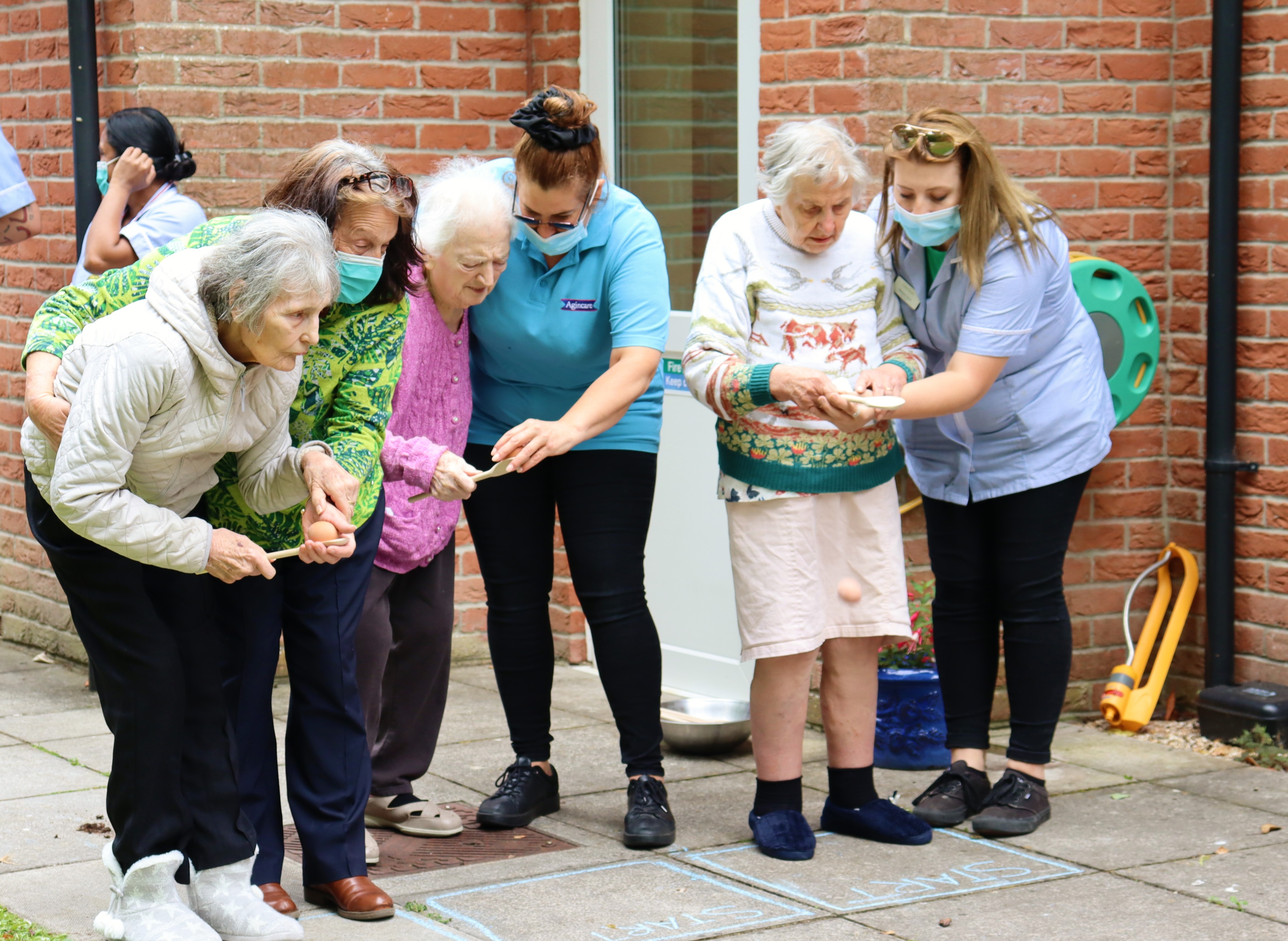 Cheriton Care Home sports day